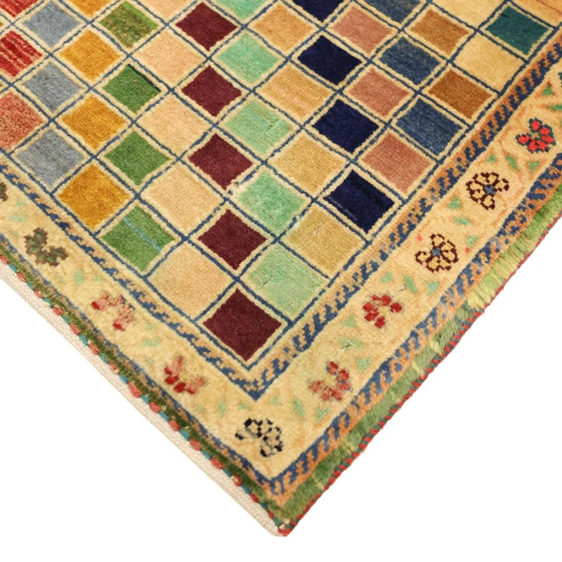 Loribaft Teppich Perser 79x117cm - Orientteppich - mehrfarbig