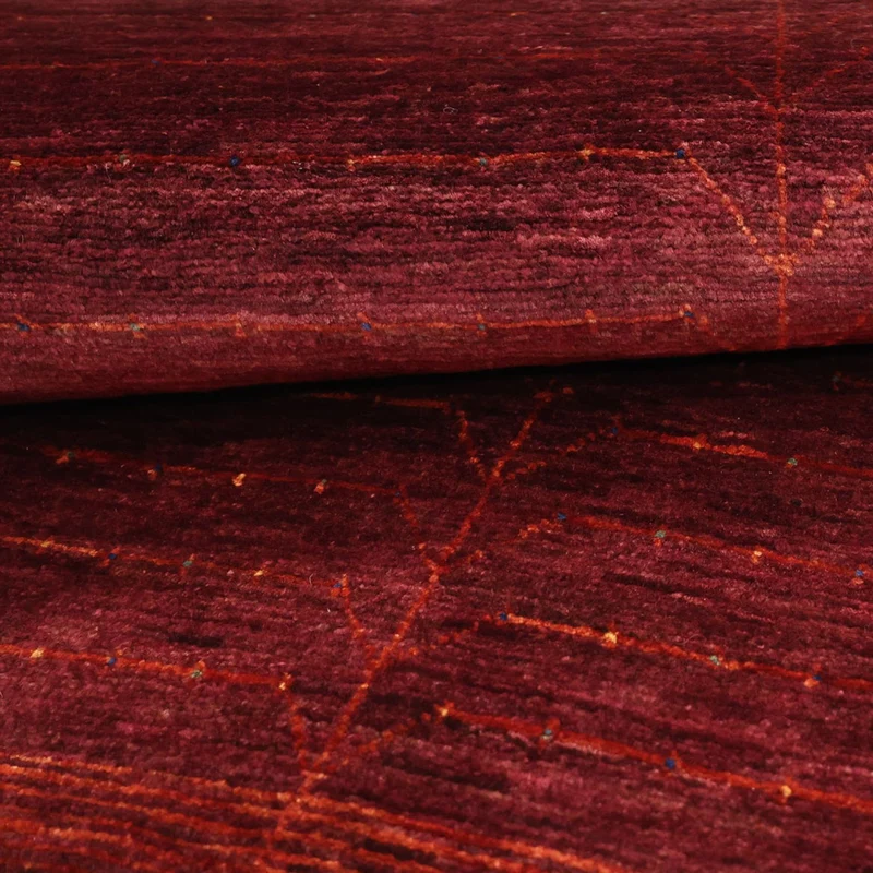 Kaschkuli Teppich 81x130cm - Perserteppich - dunkelrot