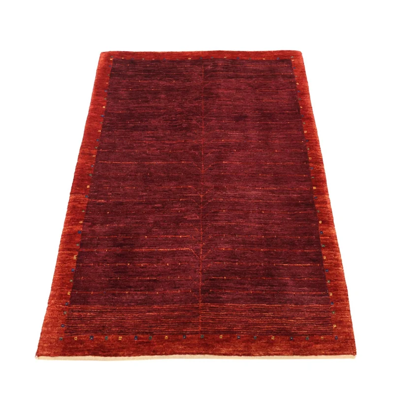 Kaschkuli Teppich 81x130cm - Perserteppich - dunkelrot