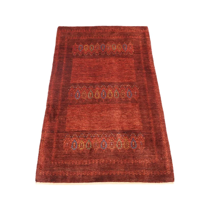 Kaschkuli Teppich 82x131cm - Perserteppich - dunkelrot