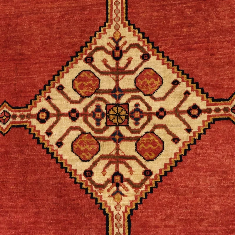 Ghashghai Teppich 105x143cm - Perserteppich - mehrfarbig