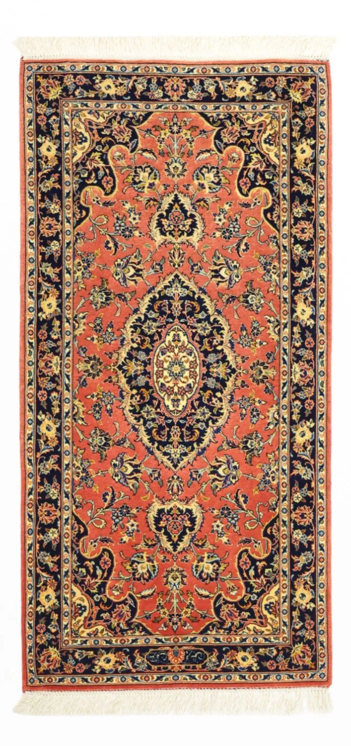 Keshan Teppich 59x122cm - Perserteppich - rot
