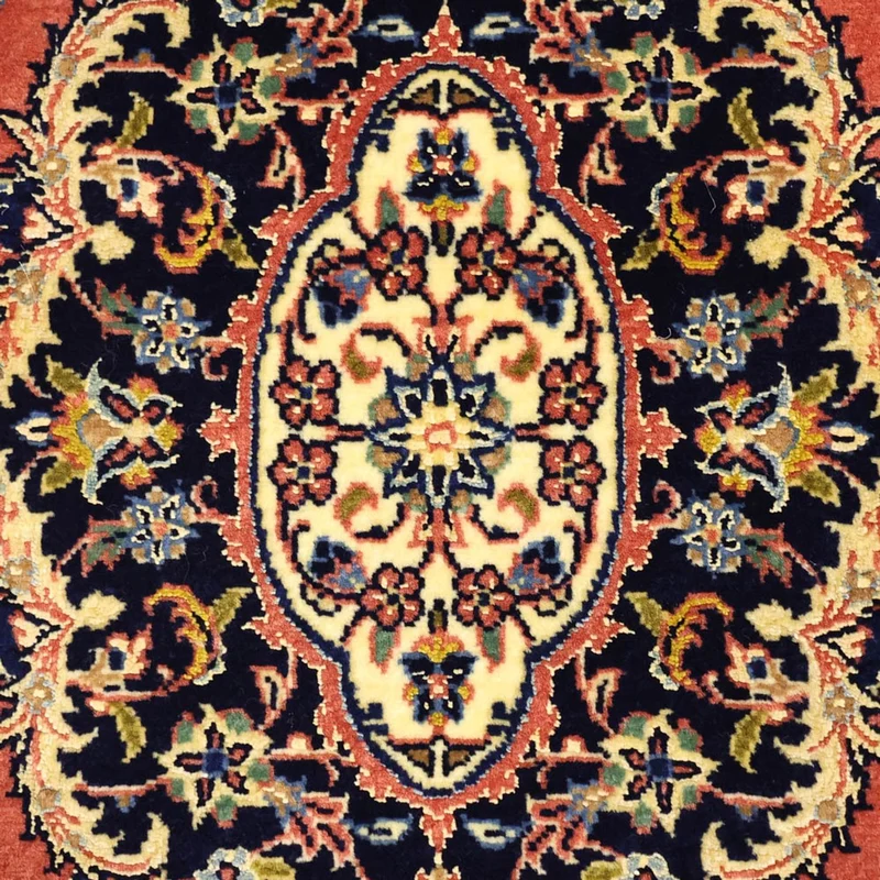 Keshan Teppich 59x122cm - Perserteppich - rot