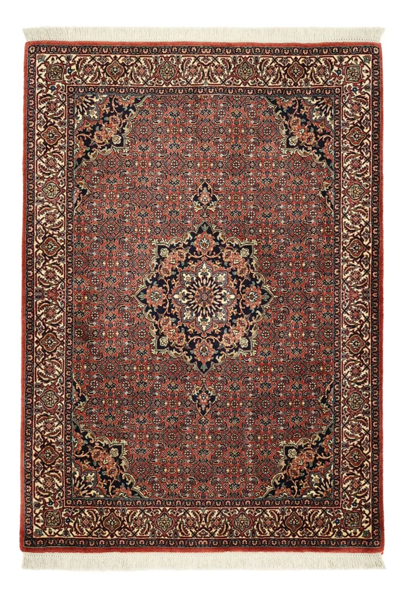 Bidjar Teppich 101x145cm - Perserteppich - rost