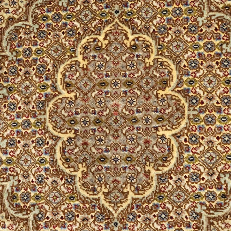 Täbriz Teppich 102x148cm - Perserteppich - sand