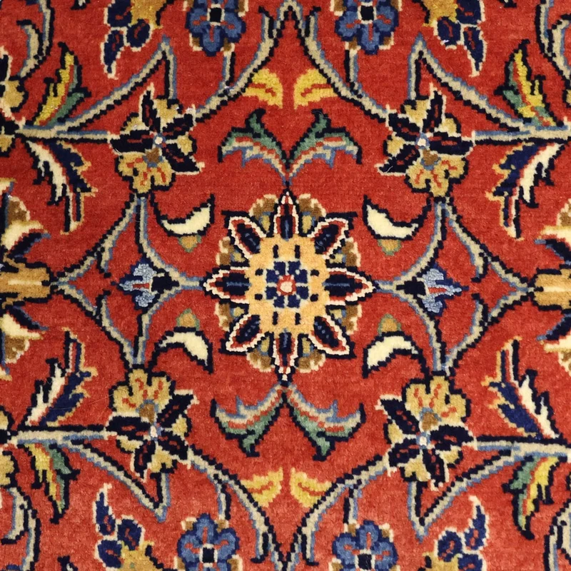 Keshan Teppich 57x151cm - Perserteppich - rot