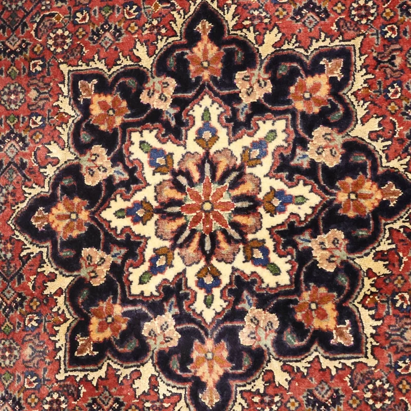 Bidjar Teppich 91x159cm - Perserteppich - rost
