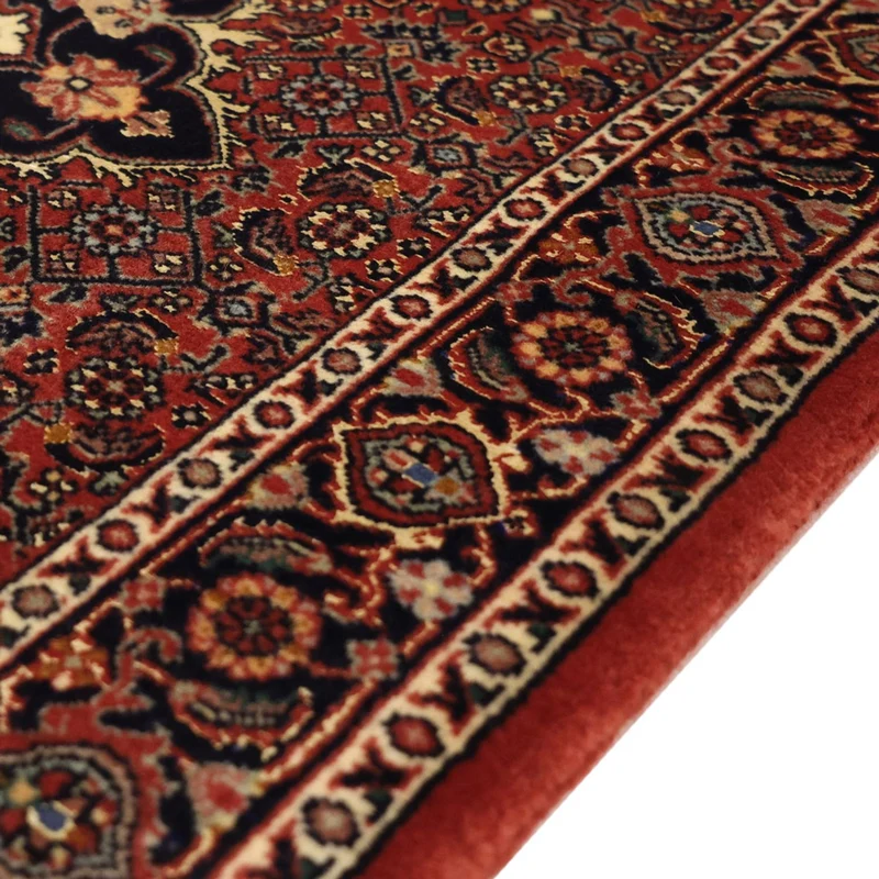Bidjar Teppich 72x140cm - Perserteppich - dunkelrot