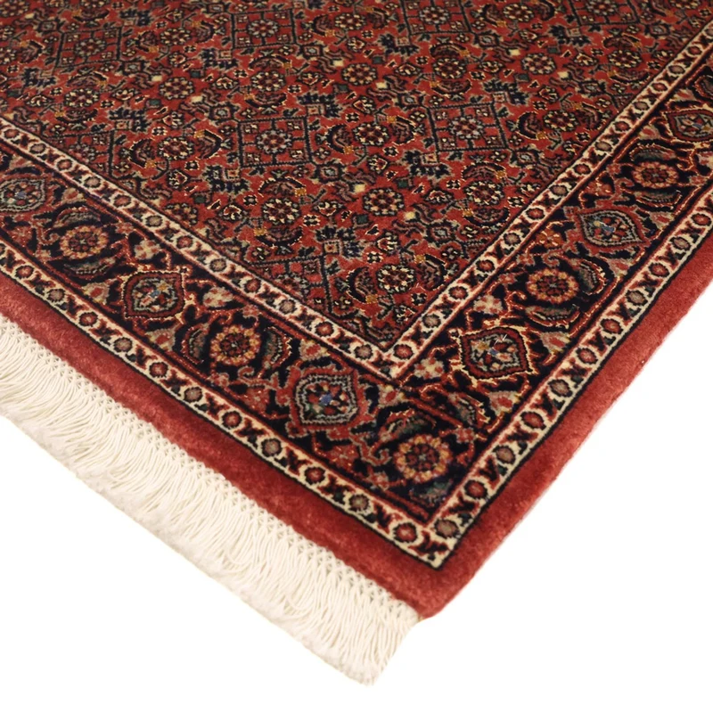 Bidjar Teppich 72x140cm - Perserteppich - dunkelrot