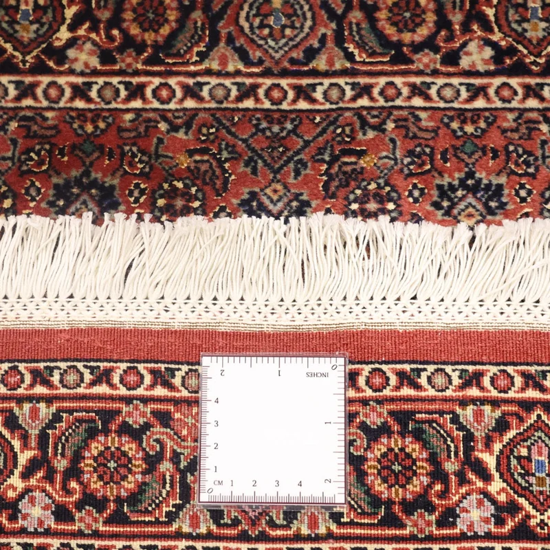 Bidjar Teppich 72x140cm - Perserteppich - dunkelrot