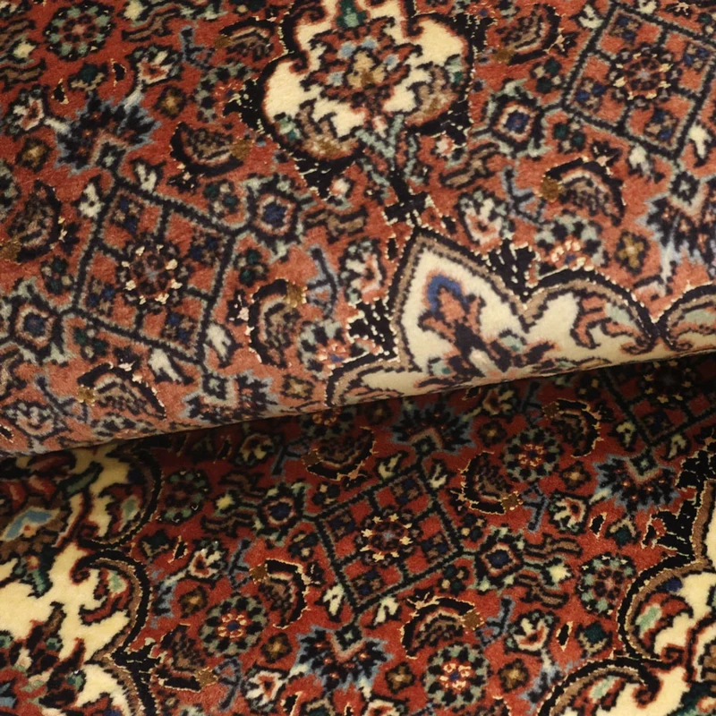 Bidjar Teppich 73x145cm - Perserteppich - dunkelrot