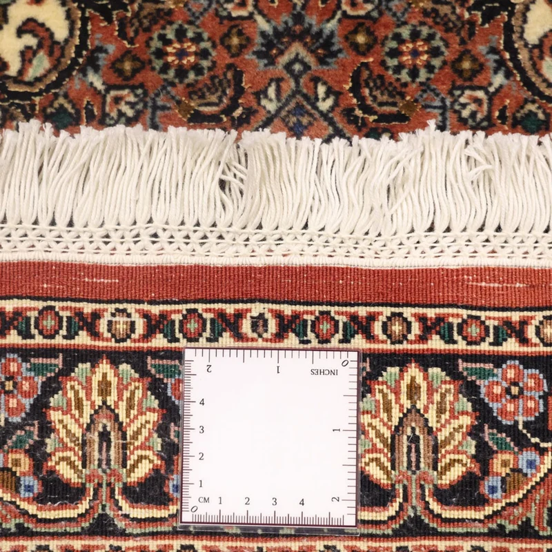 Bidjar Teppich 73x145cm - Perserteppich - dunkelrot
