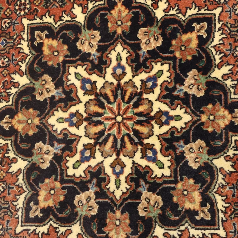 Bidjar Teppich 69x140cm - Perserteppich - dunkelbeige