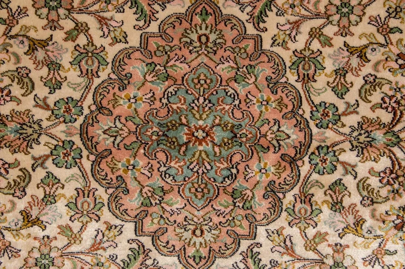 Kaschmir Seide Teppich 93x148cm - Orientteppich
