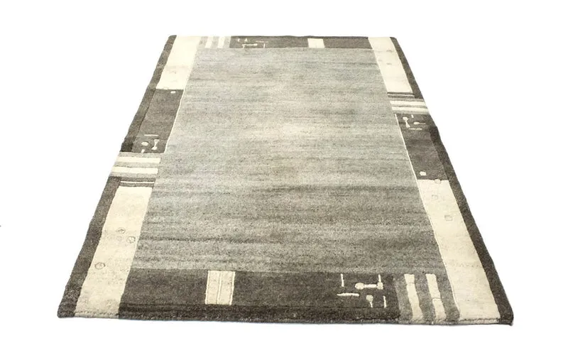 Nepal Teppich 124x178cm - Wollteppich - mehrfarbig