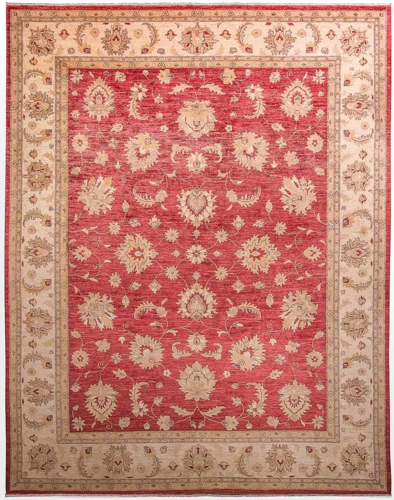 Ziegler Teppich 277x353cm - Orientteppich - rot