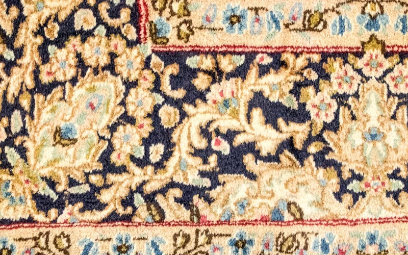 Kerman Teppich 254x351cm - Perserteppich - rot