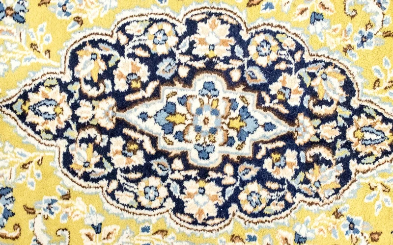 Nain - 9La Teppich 151x259cm - Perserteppich - hellgrün