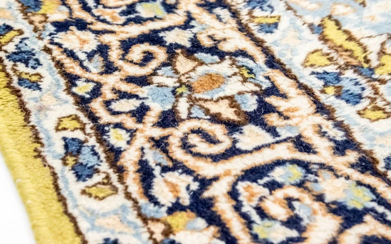 Nain - 9La Teppich 151x259cm - Perserteppich - hellgrün