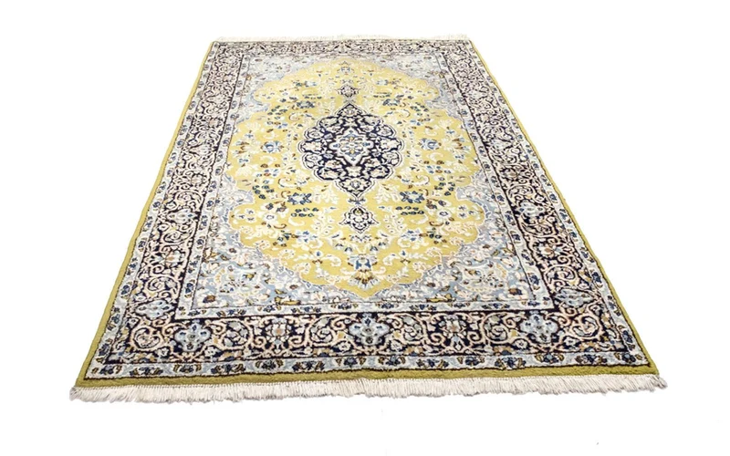 Nain - 9La Teppich 151x259cm - Perserteppich - hellgrün