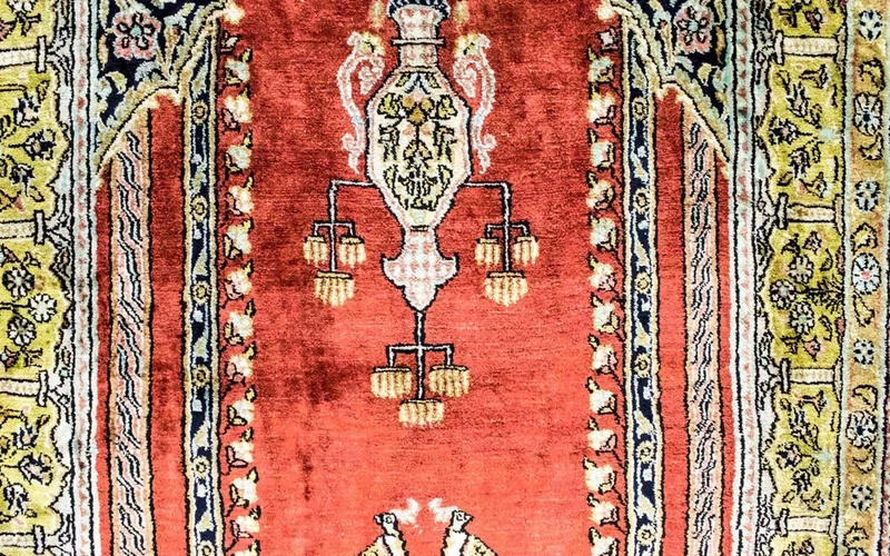 Kayseri Teppich 77x137cm - Orientteppich - rot