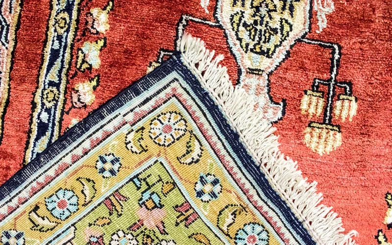 Kayseri Teppich 77x137cm - Orientteppich - rot