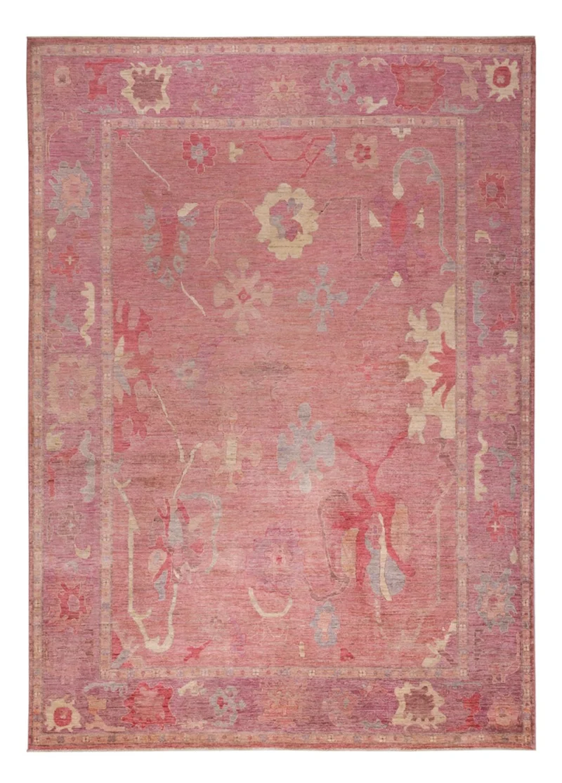 Usak Teppich 247x347cm - Orientteppich - lila