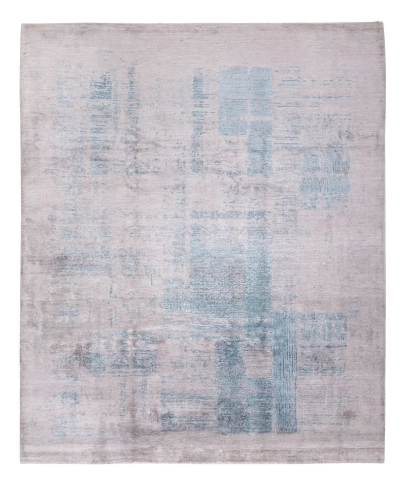 Designer Teppich 244x303cm - mehrfarbig