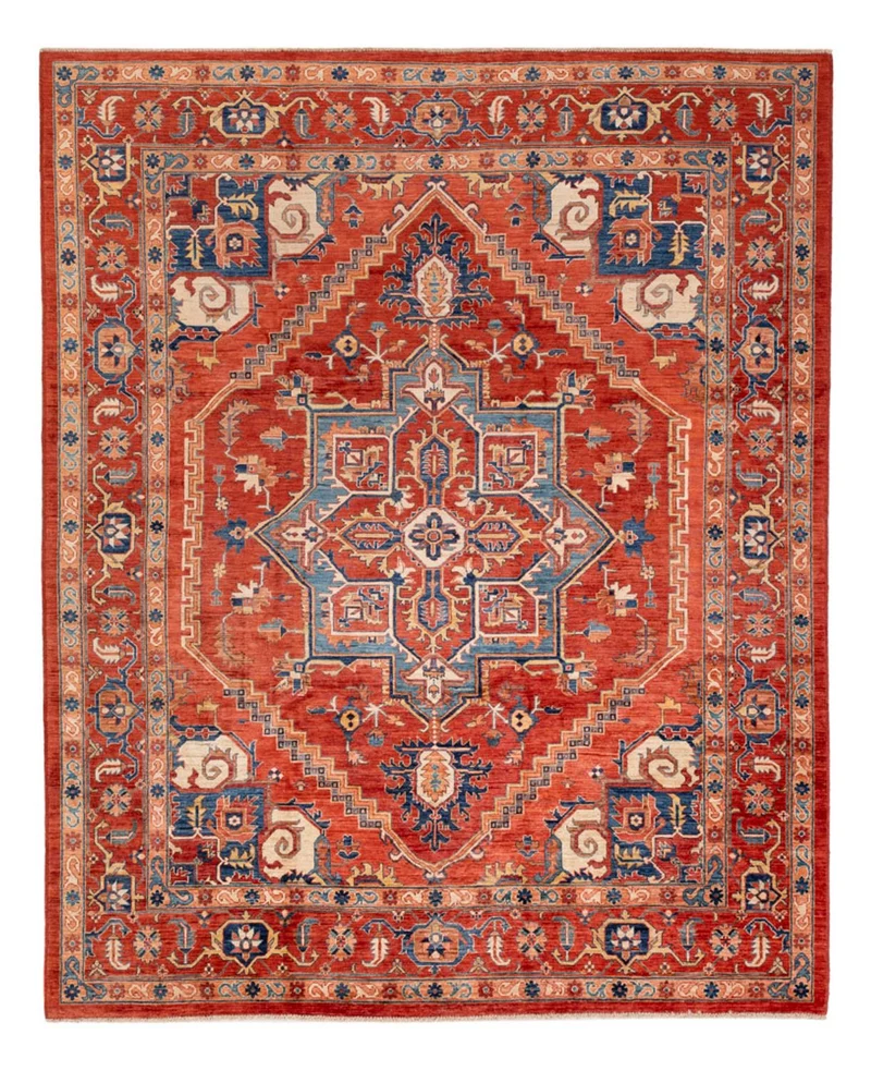 Usak Teppich 247x310cm - Orientteppich - rot