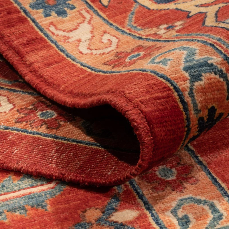 Usak Teppich 247x310cm - Orientteppich - rot