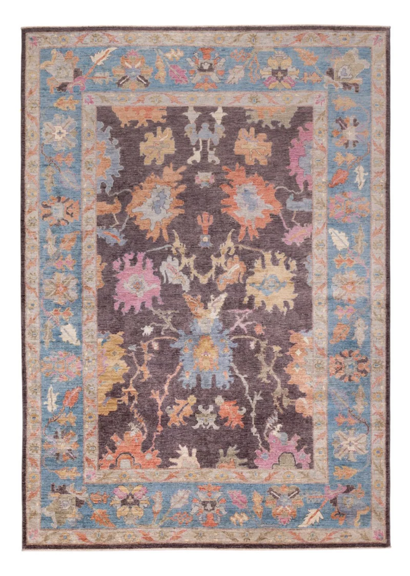 Usak Teppich 246x343cm - Orientteppich - mehrfarbig