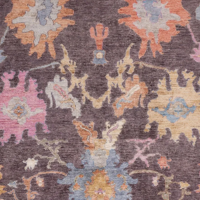 Usak Teppich 246x343cm - Orientteppich - mehrfarbig