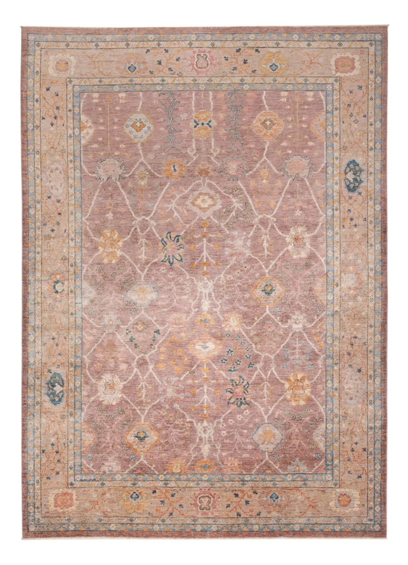Usak Teppich 243x347cm - Orientteppich - lila