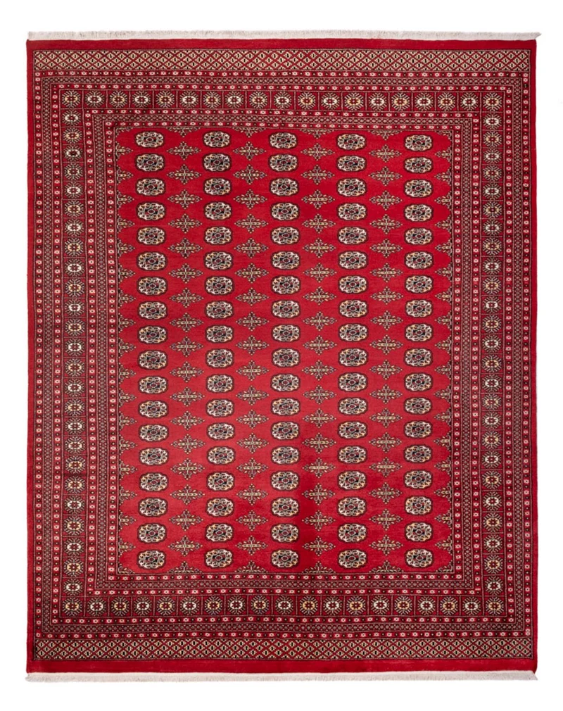 Buchara Teppich 244x312cm - Orientteppich - rot