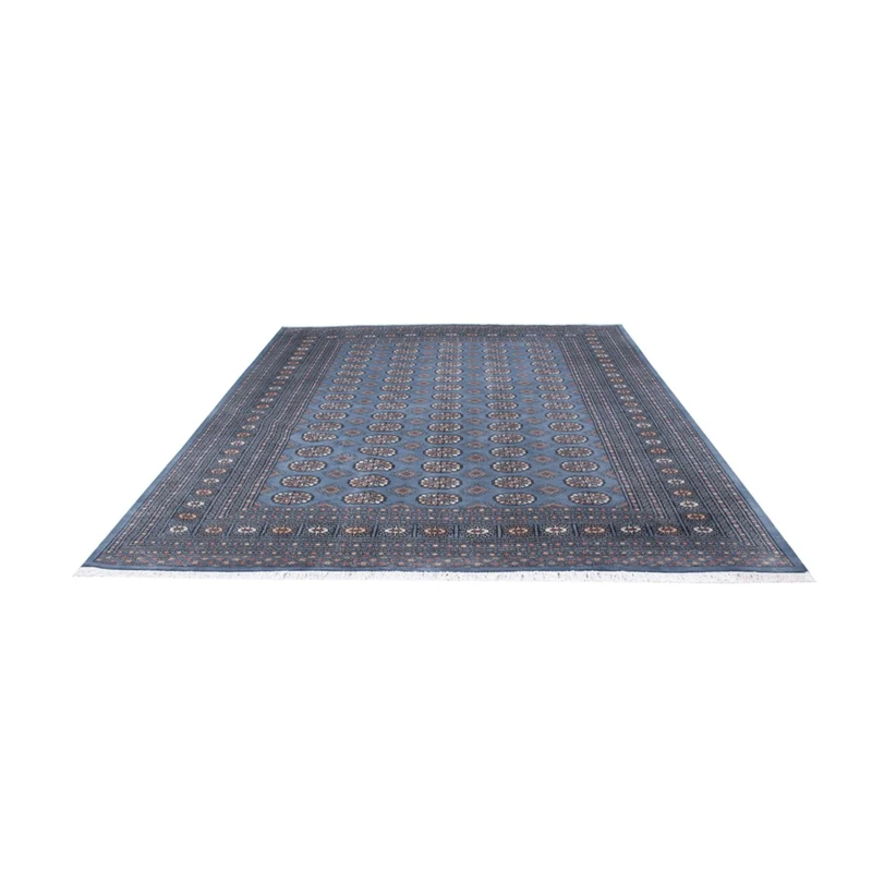 Buchara Teppich 248x309cm - Orientteppich - seeblau