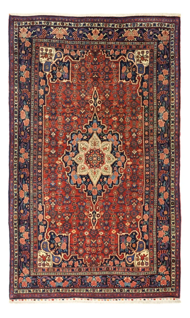 Bidjar Teppich 168x276cm - Perserteppich - dunkelrot