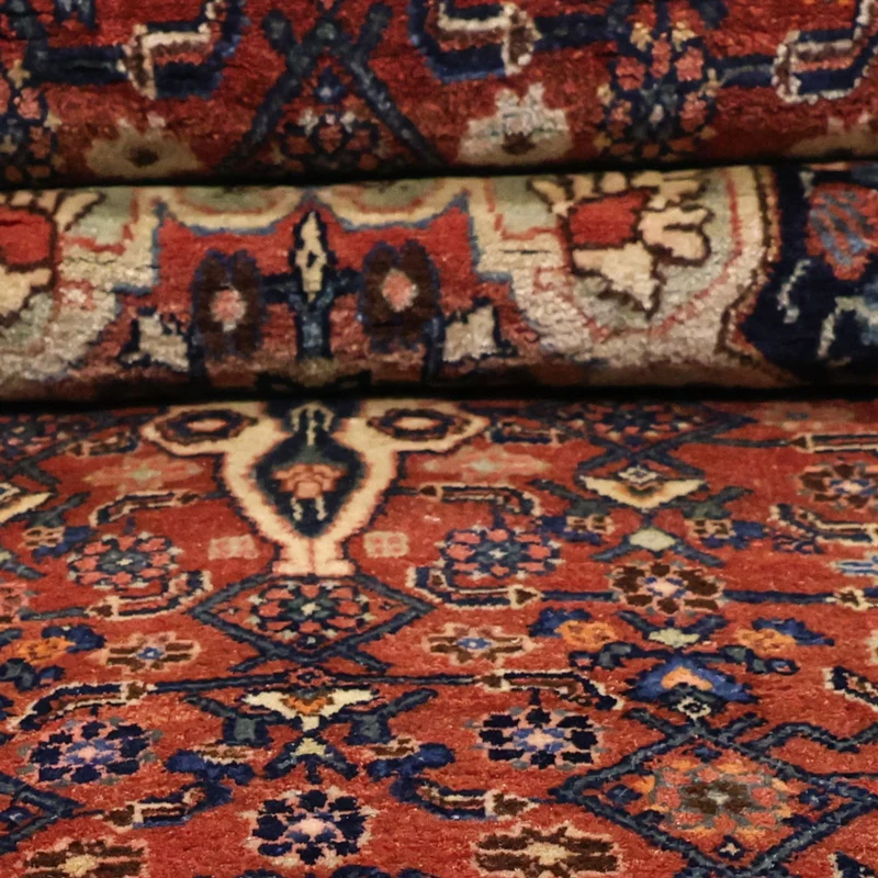 Bidjar Teppich 168x276cm - Perserteppich - dunkelrot