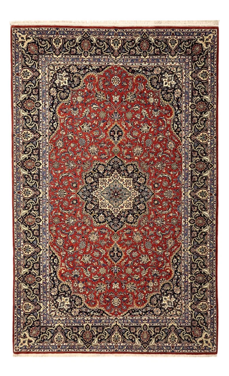 Ilam Teppich 141x220cm - Perserteppich - rot