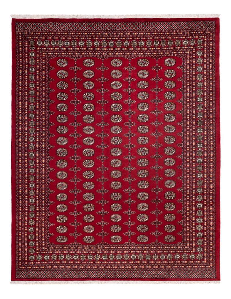 Buchara Teppich 246x309cm - Orientteppich - rot