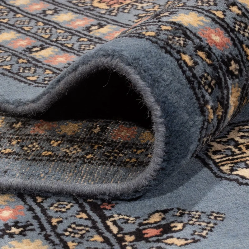 Buchara Teppich 250x307cm - Orientteppich - blau