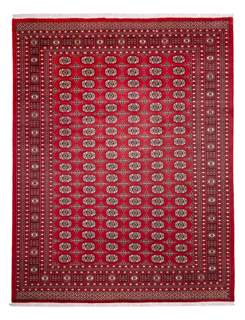 Buchara Teppich 243x311cm - Orientteppich - rot