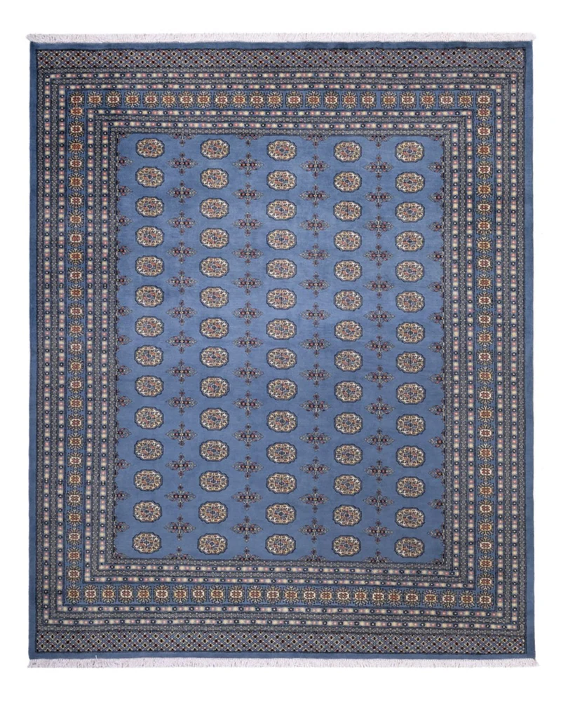 Buchara Teppich 249x305cm - Orientteppich - blau