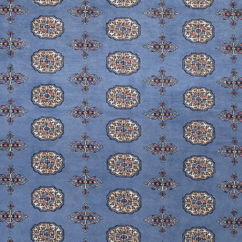Buchara Teppich 249x305cm - Orientteppich - blau