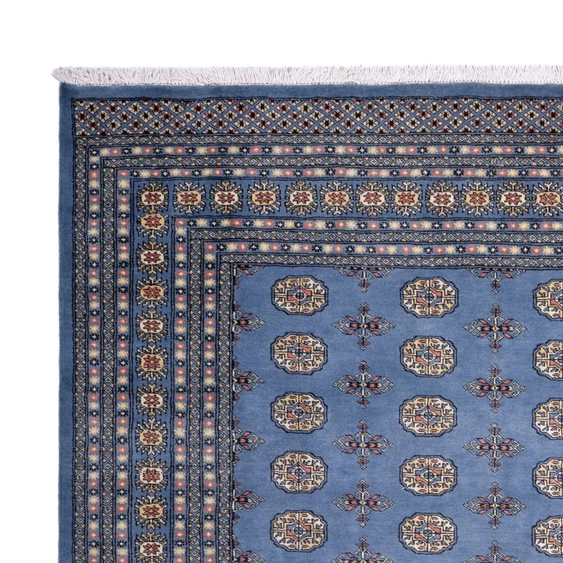 Buchara Teppich 249x305cm - Orientteppich - blau