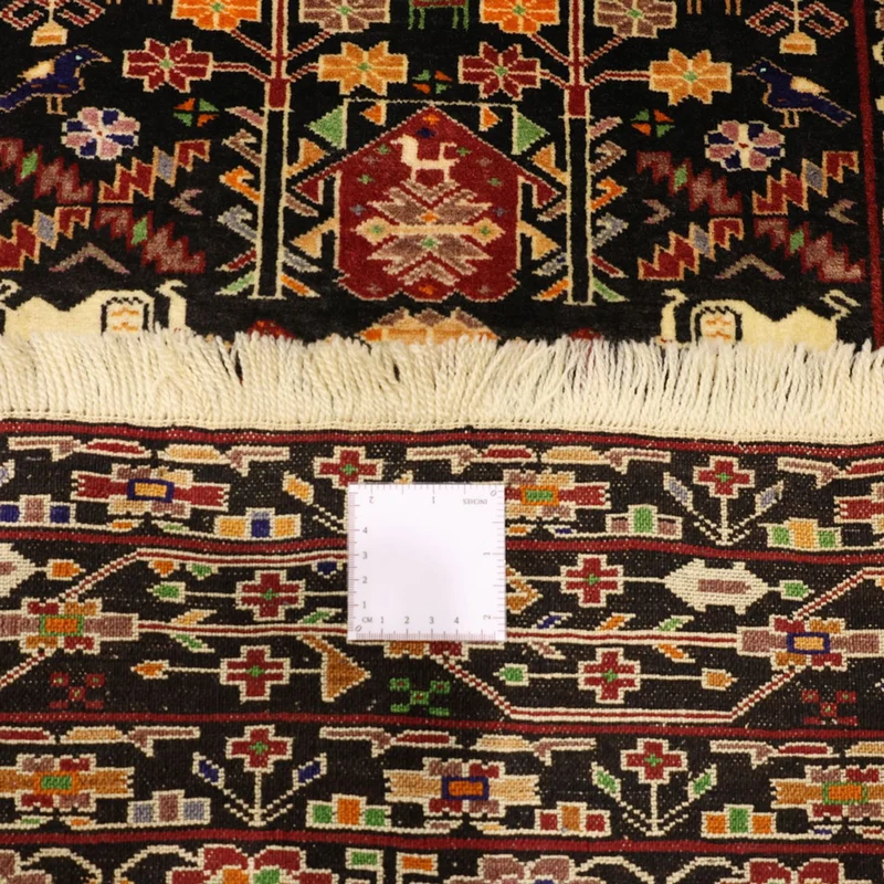 Belutsch Teppich 104x153cm - Orientteppich - dunkelbeige