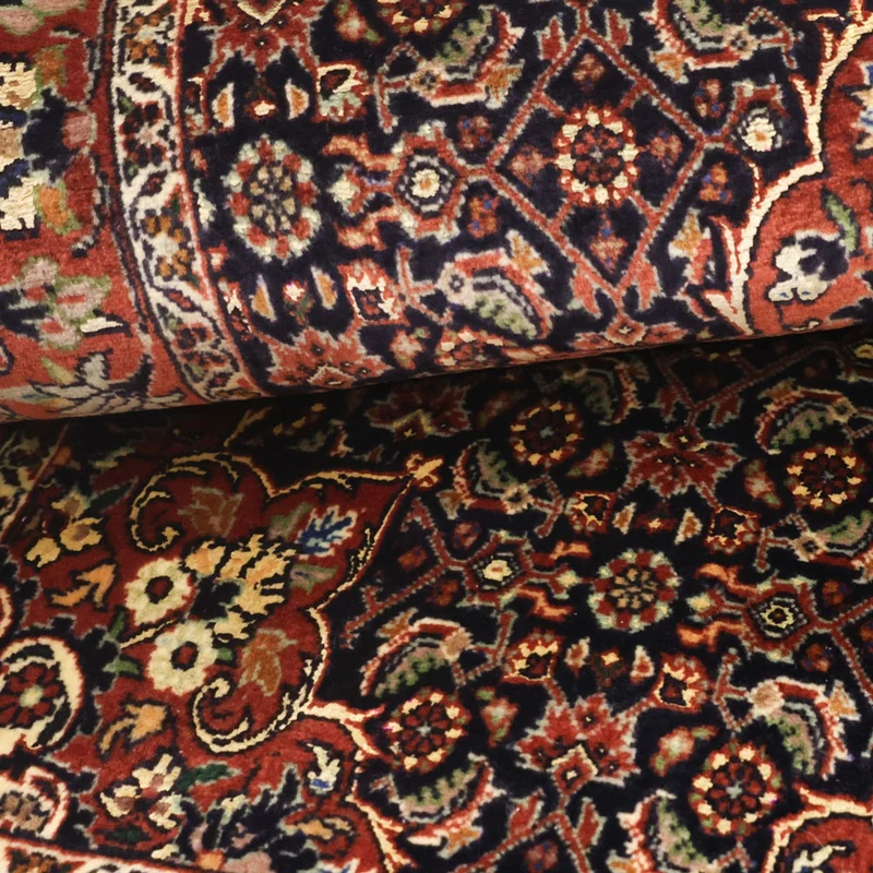 Bidjar Teppich 70x139cm - Perserteppich - dunkelrot