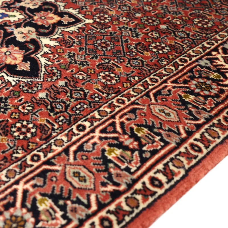 Bidjar Teppich 73x135cm - Perserteppich - dunkelrot