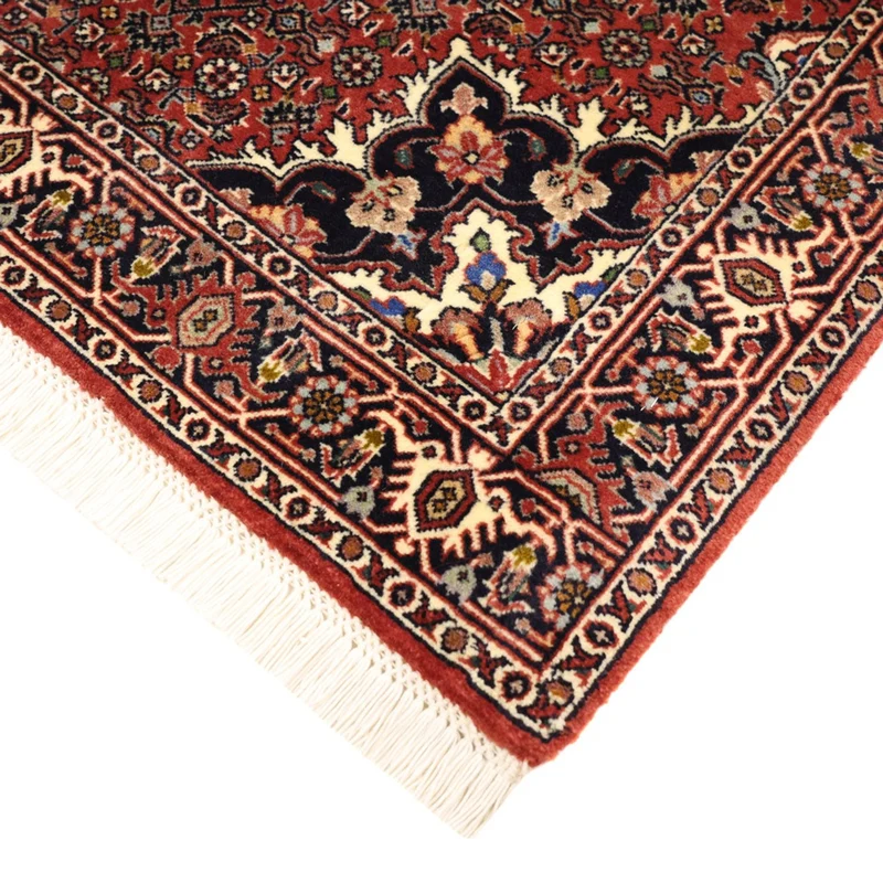 Bidjar Teppich 73x135cm - Perserteppich - dunkelrot