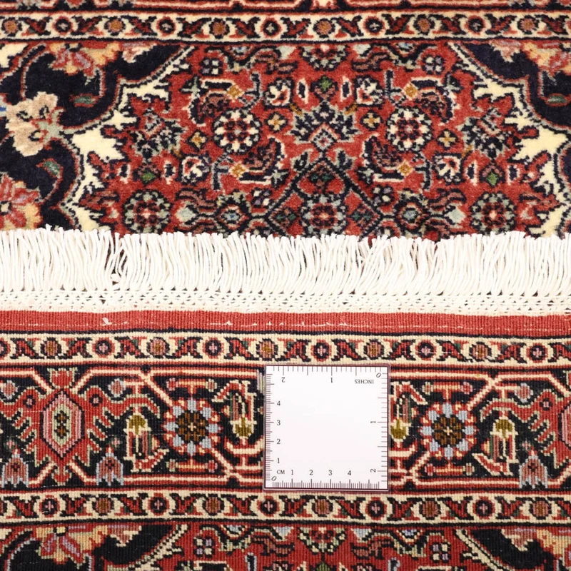 Bidjar Teppich 73x135cm - Perserteppich - dunkelrot