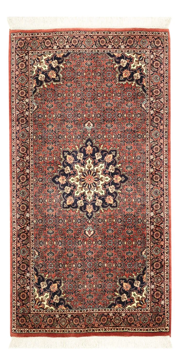 Bidjar Teppich 71x135cm - Perserteppich - rost